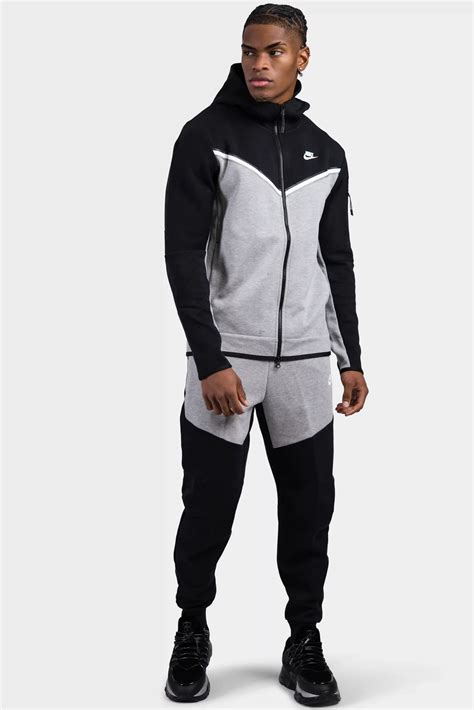 nike trainingspak heren grijs|nike tech trainingspak.